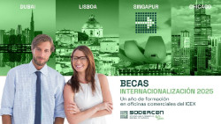 Sodercan amplía hasta el 12 de septiembre el plazo de solicitud de las becas de comercio internacional