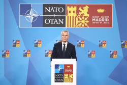 Stoltenberg rotundo la OTAN no protege a Ceuta y Melilla, no est&aacute;n incluidas en el Tratado de Washington