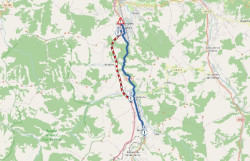 Sucesos.- Cortada la A-67 a la altura de Los Corrales de Buelna a causa de la granizada