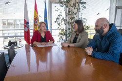 Susinos destaca la importancia del uso del logo de la raza autóctona bovina pasiega como "garantía de calidad"