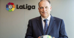 Tebas: "El regreso del f&uacute;tbol es una se&ntilde;al hacia la nueva normalidad, volver es ganar"