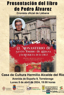 Torrelavega acoger&aacute; hoy la presentaci&oacute;n del libro de Pedro &Aacute;lvarez sobre el Monasterio de Santo Toribio