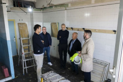 Torrelavega inicia la reforma integral de los vestuarios 2 y 3 del Óscar Freire