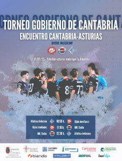 Tres equipos de balonmano participan este domingo en el `Torneo Gobierno de Cantabria: Encuentro Cantabria-Asturias`