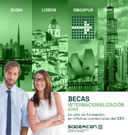 Última semana para pedir las becas de comercio exterior de SODERCAN en Chicago, Dubai, Lisboa y Singapur