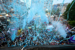 Un chupinazo multitudinario abre la Semana Grande de Santander