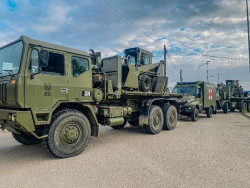 Un contingente de la Legi&oacute;n viaja de Viator a Valencia para colaborar en los rescates