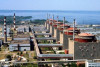 Un dron ucraniano impacta contra el edificio de una de las turbinas de la central nuclear de Zaporiyia