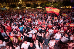 Un grupo de encapuchados agrede a militares que segu&iacute;an la final del Mundial de f&uacute;tbol en Berriozar