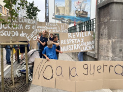Un grupo de ucranianos pide a Revilla que "respete" su lucha: "No vamos a rendirnos"