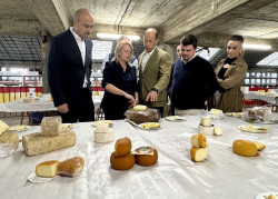 Un total de 80 quesos, 12 quesadas y 24 sobaos compiten en el concurso de AFCA en Torrelavega