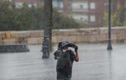 Una DANA el viernes y otra el lunes har&aacute; que las lluvias sigan en la mitad norte peninsular hasta la pr&oacute;xima semana