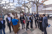 Una exposición muestra en la Avenida de España el impacto de los fondos europeos en Torrelavega