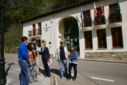 Urrutia inaugura las obras de mejora de la Casa Consistorial de Cieza