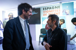 Urtasun inaugura el Pabell&oacute;n de Espa&ntilde;a como Pa&iacute;s Foco en el Festival del C&oacute;mic de Angulema (Francia)