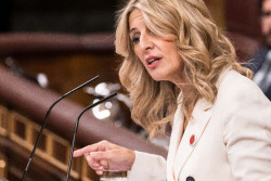 Urtasun, M&oacute;nica Garc&iacute;a, Sira Rego y Bustinduy, ministros de Sumar en el Gobierno con Yolanda D&iacute;az de vicepresidenta