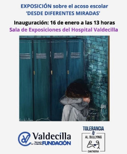 Valdecilla acoge desde el hoy una exposición sobre el acoso escolar y el suicidio
