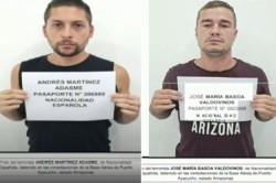 Venezuela confirma la identidad y los cargos contra los dos espa&ntilde;oles detenidos por supuesto espionaje