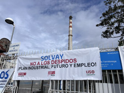 Vox no se sumar&aacute; a las declaraciones municipales en apoyo de los trabajadores de Solvay: "Llegan tarde"