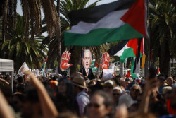 Willy Toledo, Marina Rossell y Laia Manzanares apoyan a la Global Sumud Flotilla en Barcelona