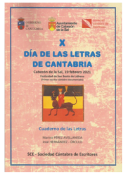 X Aniversario del D&iacute;a de las Letras de Cantabria