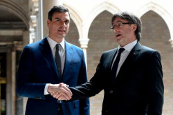 Ya hay acuerdo, S&aacute;nchez se ha bajado totalmente los pantalones ante Puigdemont y se har&aacute; una ley de amnist&iacute;a  a la carta admitiendo todas las peticiones del pr&oacute;fugo