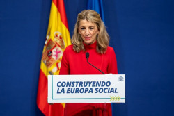 Yolanda D&iacute;az se opone a S&aacute;nchez y pide un S&aacute;hara independiente pero no dimite del gobierno de S&aacute;nchez