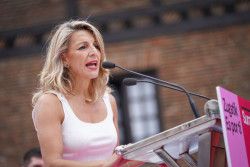 Yolanda D&iacute;az se reafirma en que habr&aacute; gobierno social comunista 