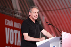 Zapatero gracias a sus fuertes conocimientos en derecho constitucional dice que la amnist&iacute;a al `proc&eacute;s`no es inconstitucional"