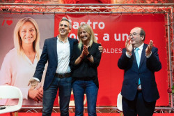 Zuloaga y Herr&aacute;n, proclamados provisionalmente candidatos a encabezar a los delegados del PSOE al Congreso Federal